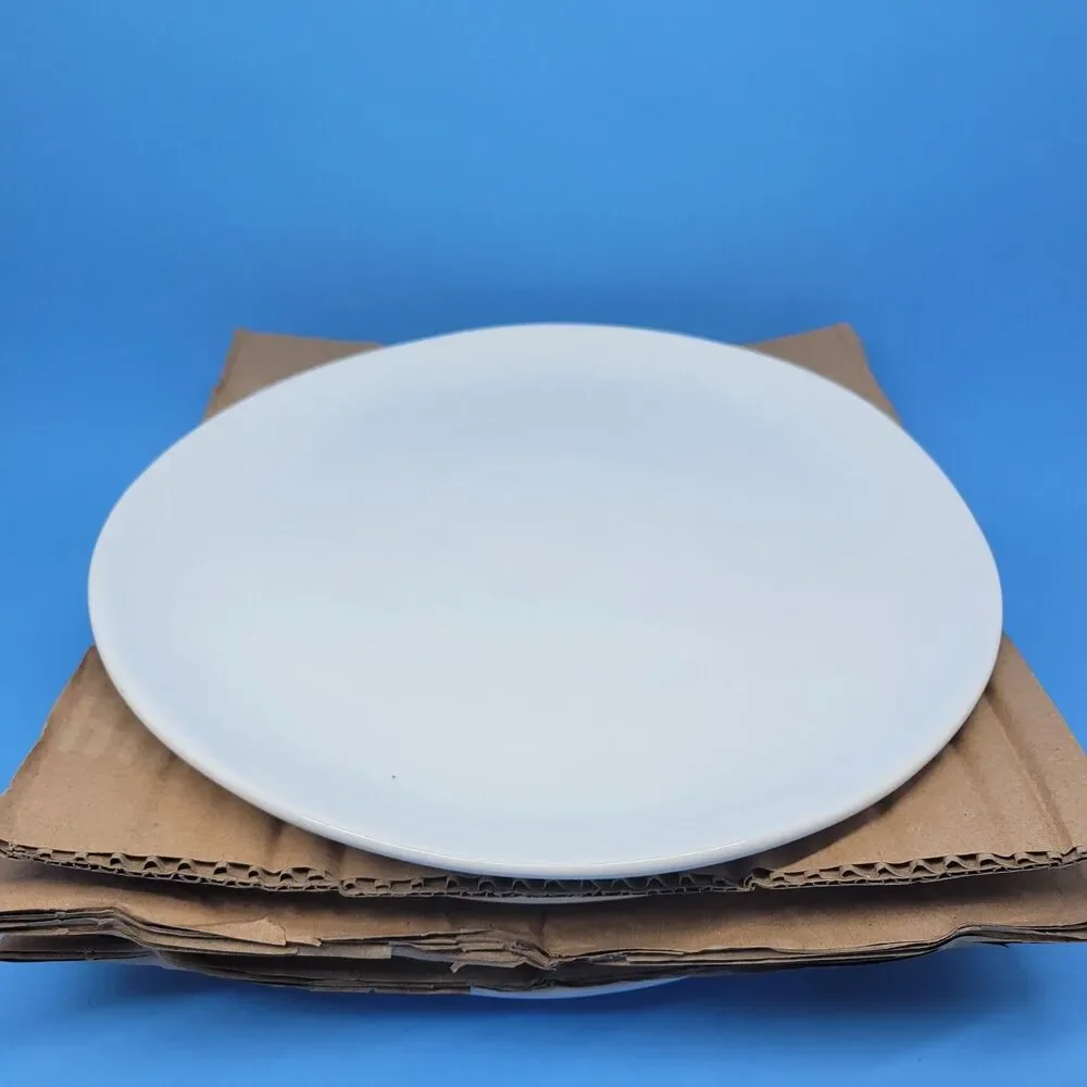 Fitz & Floyd Everyday White Porcelain Organic 11